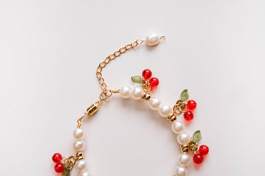 The Cherry Pearl Bracelet You Need This Season