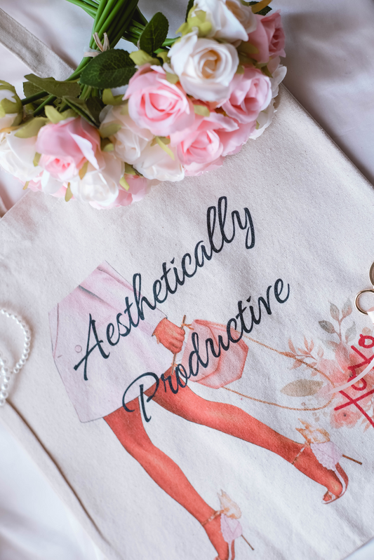 Aesthetically Productive Tote Bag