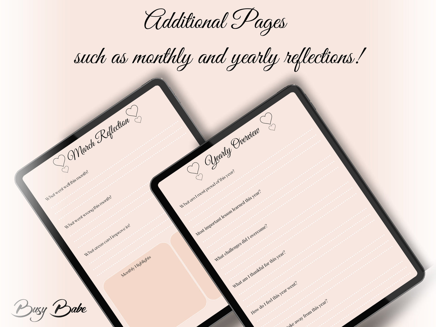 Weekly Digital Planner | Goodnotes Planner | Ipad Planner | 2023 Planner | Fully Hyperlinked| Weekly & Monthly Planner