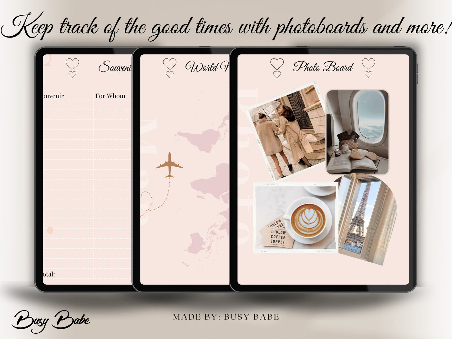 Travel Planner Digital Vacation Journal Goodnotes Planner Ipad Checklist Daily Planner Aesthetic Holiday Journal Minimalist
