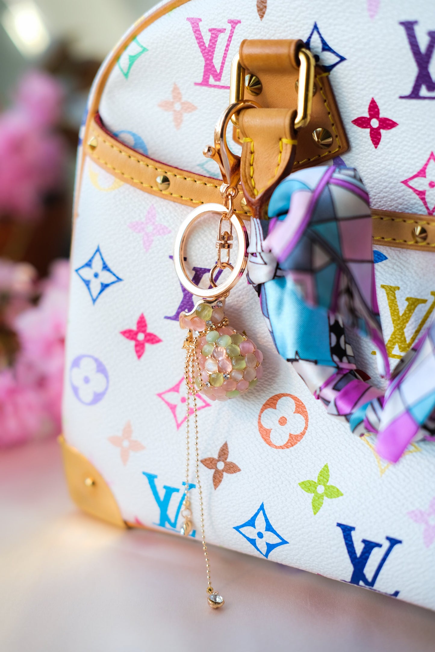 Personalized Keychain Custom Gift For Her Luxury Charm Accessory Purse Gift for BFF Gift Bag Accessory Cute Keychain Birthday Gift Idea