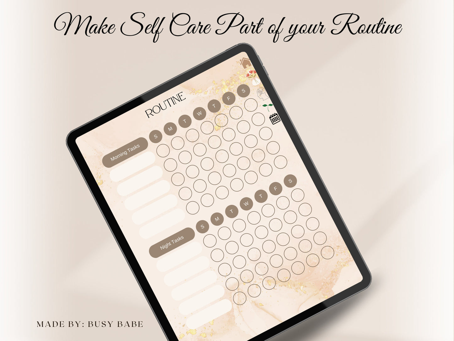 Self Care Planner Digital Wellness Guide Mental Health Checklist Goal Planner Daily Well Being Journal Self-Care Gift Gratitude Journal