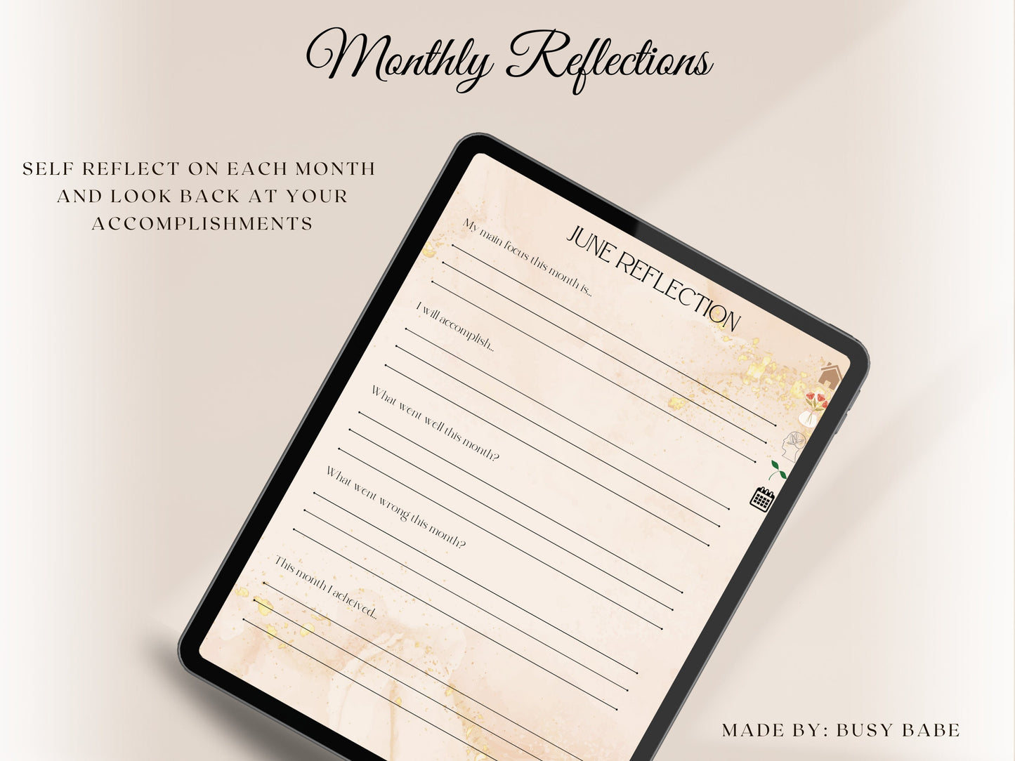 Self Care Planner Digital Wellness Guide Mental Health Checklist Goal Planner Daily Well Being Journal Self-Care Gift Gratitude Journal