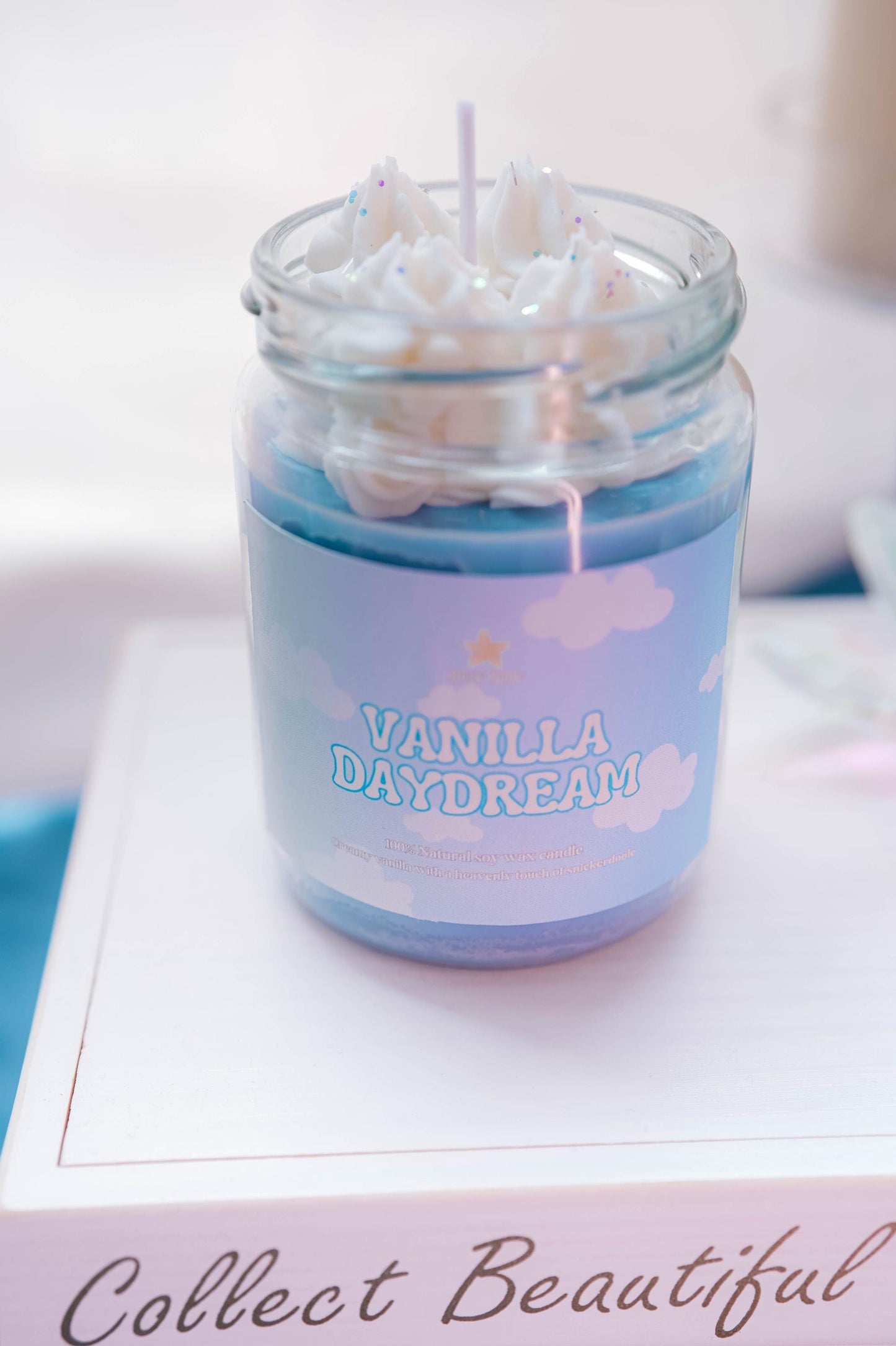 Vanilla Daydream Candle, Dessert Candle, Whipped Candle, Luxury Candle Decor, Fall Idea Decor, Candle Gift Ideas, Vanilla Scent, Sweet Scent