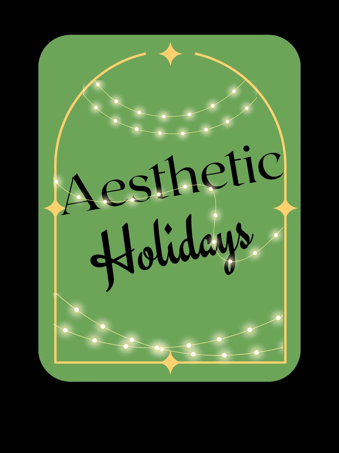 Aesthetic Holiday Sticker, Gift Wrap Label, Best Friend Stickers, Winter Vibes, Cute Holiday Sticker, Stickers For Her Gift, Girly Stickers